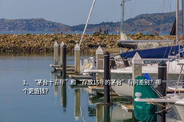 3、“茅台十五年”和“存放15年的茅台”有何差别？哪个更值钱？