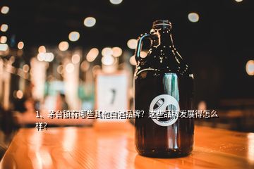 1、茅台镇有哪些其他白酒品牌？这些品牌发展得怎么样？