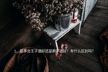 1、是茅台王子酒好还是赖茅酒好？有什么区别吗？