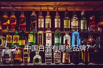 2、中国白酒有哪些品牌？