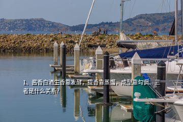 1、酱香白酒生香靠发酵，提香靠蒸馏，成型靠勾调。三者是什么关系？