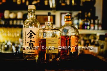 4、“五洋汾古郎”五大名酒一窝蜂涨价，白酒行业怎么了？