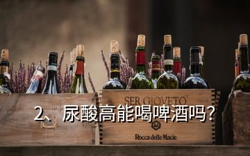 2、尿酸高能喝啤酒吗？