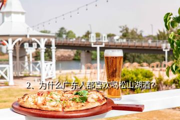 2、为什么广东人都喜欢喝松山湖酒？