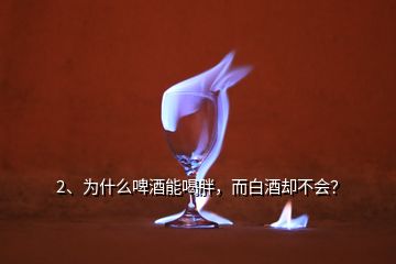 2、为什么啤酒能喝胖，而白酒却不会？