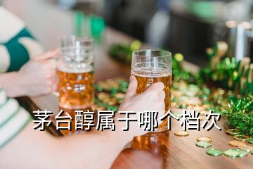 茅台醇属于哪个档次