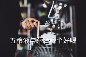 五粮液与茅台哪个好喝