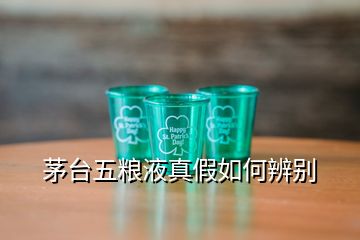 茅台五粮液真假如何辨别