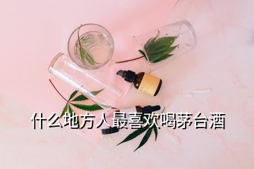 什么地方人最喜欢喝茅台酒