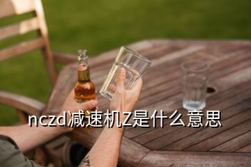 nczd减速机Z是什么意思