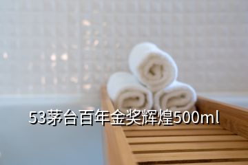 53茅台百年金奖辉煌500ml