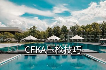 CFKA压枪技巧