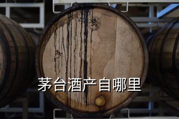 茅台酒产自哪里