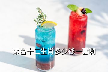 茅台十二生肖多少钱一套啊