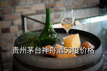 贵州茅台神舟酒53度价格