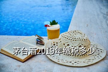 茅台酒2019年缴税多少