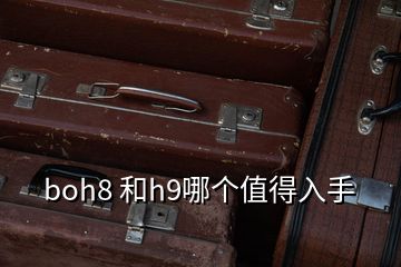 boh8 和h9哪个值得入手