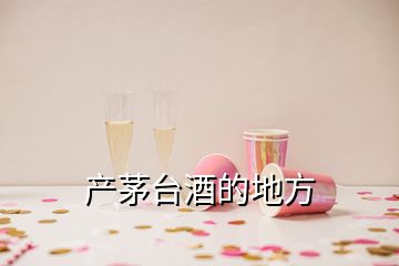 产茅台酒的地方