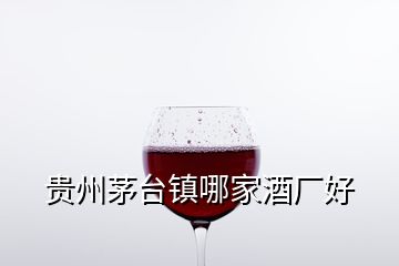 贵州茅台镇哪家酒厂好