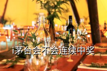 i茅台会不会连续中奖