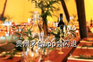 贵州茅台app会闪退