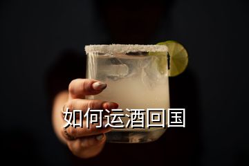 如何运酒回国