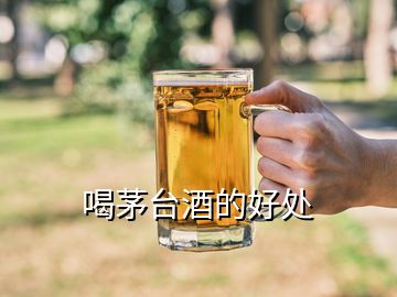 喝茅台酒的好处