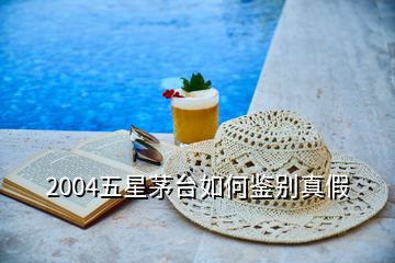 2004五星茅台如何鉴别真假