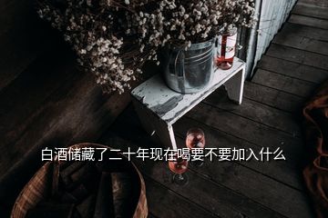 白酒储藏了二十年现在喝要不要加入什么