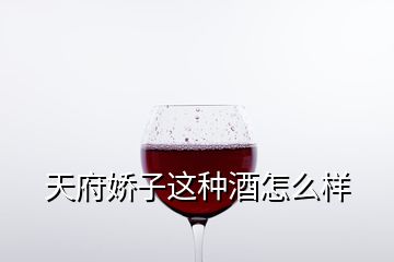 天府娇子这种酒怎么样