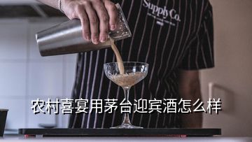 农村喜宴用茅台迎宾酒怎么样