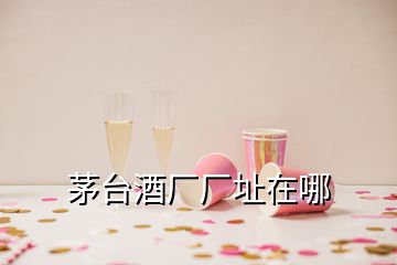 茅台酒厂厂址在哪