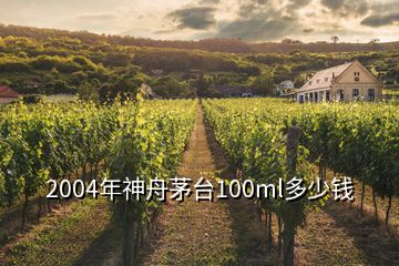 2004年神舟茅台100ml多少钱