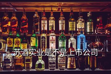 苏酒实业是不是上市公司