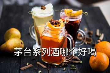 茅台系列酒哪个好喝