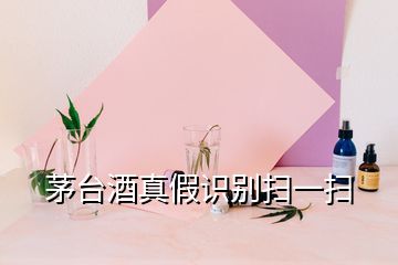 茅台酒真假识别扫一扫