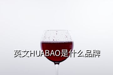 英文HUABAO是什么品牌