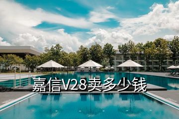 嘉信V28卖多少钱