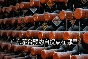 广东茅台预约自提点在哪里