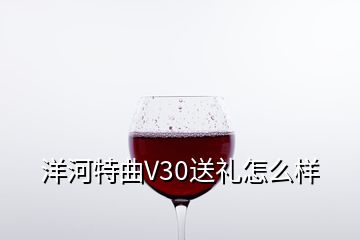 洋河特曲V30送礼怎么样