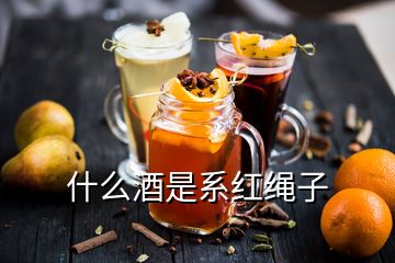 什么酒是系红绳子