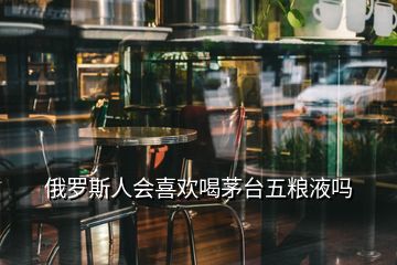 俄罗斯人会喜欢喝茅台五粮液吗