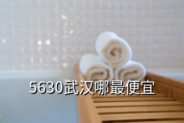 5630武汉哪最便宜