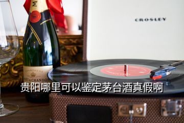 贵阳哪里可以鉴定茅台酒真假啊