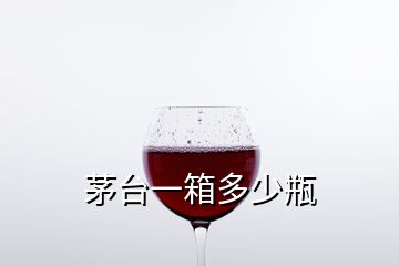 茅台一箱多少瓶