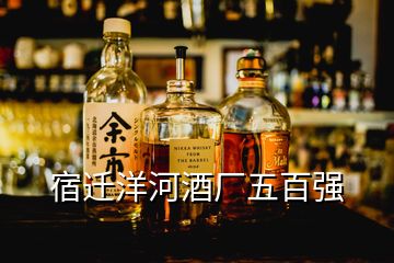 宿迁洋河酒厂五百强