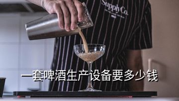 一套啤酒生产设备要多少钱