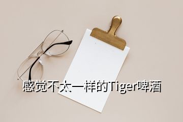 感觉不太一样的Tiger啤酒