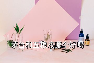 茅台和五粮液哪个好喝