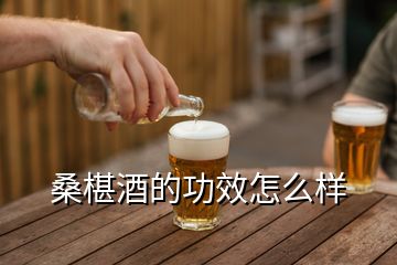 桑椹酒的功效怎么样